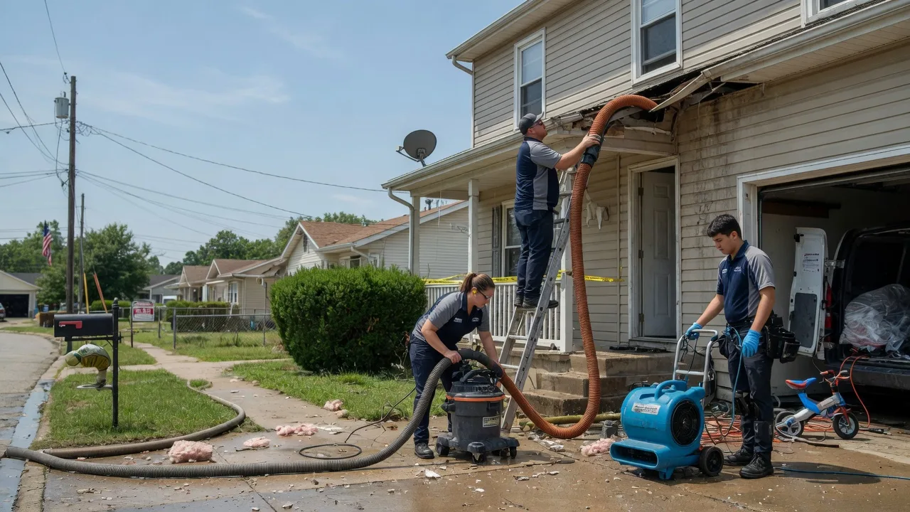 Water Damage Restoration in Pleasant Plain, OH near me